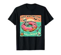 Spettrale Scheletro Summerween Aspettando Solo Halloween Maglietta