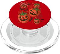 Spettrale Spaventoso Jack O Lanterna Halloween Fragola Grafica PopSockets PopGrip per MagSafe