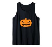 Spettrale Zucca Faccia Halloween Design Canotta