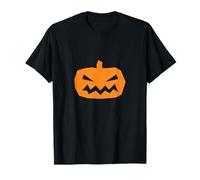 Spettrale Zucca Faccia Halloween Design Maglietta