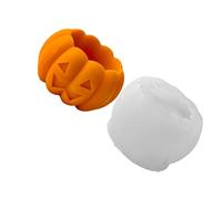 Spettri stagionali Cornice zucca per progetti di artigianato Struttura della sostanza Sapone Confetti Silicone per sapone e