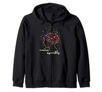 Spettro Autistico Neuro Scintillante ADHD Felpa con Cappuccio