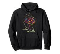 Spettro Autistico Neuro Scintillante ADHD Felpa con Cappuccio