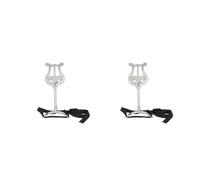 Spettro contralto Clip spartiti Clip Lira spartiti legati al supporto Music Stand Clip Euphonium Lyre Baritono Lira Spartito Musica Clip Holder Music Stand Euphonium Lyre