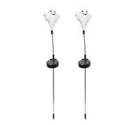 Spettro di Halloween caricato solare Zucche Palo Luce Vento Attivato Oscillante Decorazione Esterna Per Prati Giardino Spettri Solari Zucche Decorazione Esterna