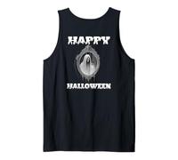 Spettro, Fantasma o Ghoul in Uno Specchio Felice Costume di Halloween Canotta