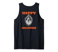 Spettro, Fantasma o Ghoul in Uno Specchio Felice Costume di Halloween Canotta