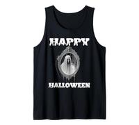 Spettro, Fantasma o Ghoul in Uno Specchio Felice Costume di Halloween Canotta