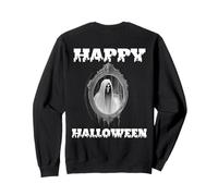 Spettro, Fantasma o Ghoul in Uno Specchio Felice Costume di Halloween Felpa