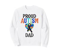 Spettro Orgoglioso Autismo papà Autismo Consapevolezza Felpa