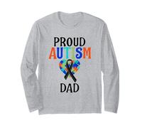 Spettro Orgoglioso Autismo papà Autismo Consapevolezza Maglia a Manica
