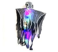 Spettro Scheletro Halloween Con Ornamento Teschio Leggero Spettri Appesi Per Feste Decorazioni Festive Scheletro Halloween Con Ornamento Teschio Leggero Decorazioni Feste