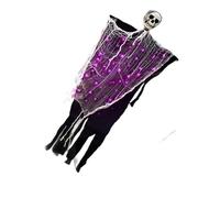 Spettro sospeso attivato dal movimento con occhi LED luminosi pose regolabili per interni ed esterni display di Halloween Illuminazione a LED scheletri ornamento