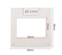 Spettrofotometro stridente di diffrazione ottica della trasmissione con le opzioni di 50 - 600 linee per la dimostrazione di spettroscopia (80lines/mm)