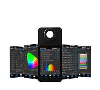 Spettrometro Da Laboratorio HPCS330Pro Digitale LCD 380-1000 Nm | Tester di sfarfallio della luce CCT CRI PAR Metro for la valutazione della qualità dell'illuminazione Facile lettura dei dati