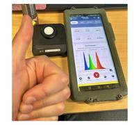 Spettrometro, Mini Spettrometro 350-800nm PPFD PAR Sensor Testa Anche Lo Sfarfallio O Spettro con display chiaro