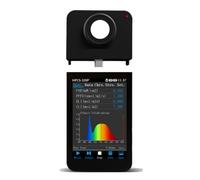 Spettrometro Portatile HPCS-330P Display LCD Da 350-800 Nm | PPFD, sfarfallio, misuratore PAR for luci di coltivazione for interni, misura lo spettro completo Facile lettura dei dati