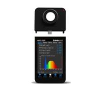 Spettrometro portatile HPCS-330P Misuratore di luce a temperatura di colore wireless Misuratore di sfarfallio PAR LUX PPFD for luci di coltivazione a LED Alta sensibilità, basso errore(With Screen)