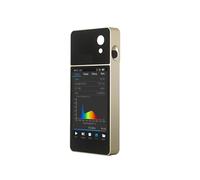 Spettrometro portatile HPCS320 con display touch screen, analizzatore di spettro mini ad alta precisione, misuratore di illuminamento lux 380-780nm Facile lettura dei dati
