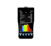 Spettroradiometro portatile HP350C Kit spettrometro ottico portatile Illuminometro della temperatura di colore 380-780nm Facile lettura dei dati