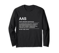 Spettroscopia di Assorbimento Atomico AAS Scienza Maglia a Manica