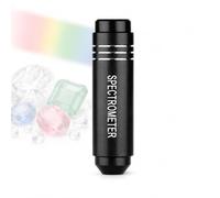 Spettroscopio Gemmologico Portatile, Spettroscopio A Diffrazione A Reticolo Per La Visualizzazione Degli Spettri Di Assorbimento Nel Visibile Con Custodia Per Gioiellieri