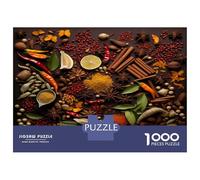 Spezie colorate Puzzle 1000 Pezzi In Miscela Spezie Cartone Pressato, Un Puzzle Per Mindfulness, Ideale Per Hobby Creativo, Idea Regalo Originale 38x26cm/1000pcs