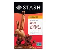 Spezie Dragone Rosso Chai Tè senza Caffeina 18 Sacchetti Da Stash Tea
