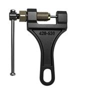 Spezza-catena e rivettatore per moto e biciclette, attrezzo pesante per catene 420, 428, 520, 525, 528, 530 - compatibile con moto da fuoristrada, ATV, quad, scooter, minibike (50-125 cc)