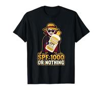 SPF 1000 O Niente Umoristico Ni Vampire Sun Halloween Fun Maglietta