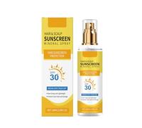 SPF 30 Spray minerale per cuoio capelluto, formula leggera e non grassa per zone sottili e protegge da danni e disidratazione