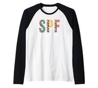 SPF è Il Mio BFF, Cura della Pelle Fattore di Protezione Solare Dermatologo Maglia con Maniche Raglan