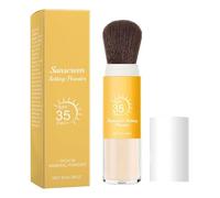 SPF Powder for Face Sunscreen, Translucent, Smooth Matte Coverage, Mineral Oil Control Matte Finish, Buildable Long Lasting Cosmetics for Sensitive, Oily Skin, Scalp, Hair and Body, 8 g