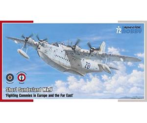 SPH72162 1:72 Speciale Hobby Short Sunderland Mk.V 'Compagnie di combattimento in Europa e nell'Estremo Oriente' [Kit di costruzione modello]