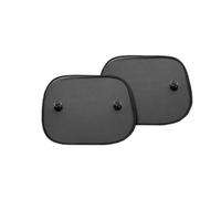 SPHALINDER Copertura Parabrezza Auto 2 Pezzi di Rete Nera for Auto, Parasole, Tenda for, in Nylon, for finestrino Laterale(30x50CM)