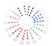 SPHALINDER Tee da Golf Chiodo da Golf Porta Pallina in plastica 83 mm, Disponibile in Cinque Colori, sede a Quattro Palline