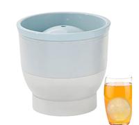 Sphere Ice Block Mold, Sphere Ice Maker, Easy Release Tool, Reusable Slow Melting Gadget | 2,68 x 2 x 68 x 2,48 pollici, Portable Compact Ideale per ristorante, Gathering, Daily Dining, Bar