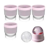 Sphere Ice Stampo Maker - Drink riutilizzabile ICE, vassoio cubo rotondo | Stampo bevanda in silicone, forma di per whisky, vino, cocktail e vacanze, celebrazione, barbecue, usi per feste
