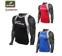 Sphinx canotta pugilato canottiera boxe allenamento rossa blu nera match