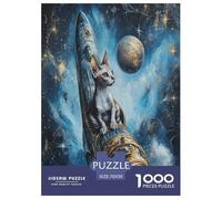 Sphinx Cat Jigsaw Puzzle Impossible 1000 Pezzi Decorazione Per La Casa. Rilassamento E Intelligence Per Adulti E Bambini Da 12 Anni 70x50cm/1000pcs