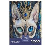 Sphinx Cat Puzzle Impossibili 1000 Pezzi Decorazione Per La Casa. Giochi Rilassamento E Intelligence Per Adulti E Ragazzi Da 14 Anni 38x26cm/1000pcs