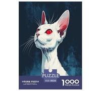 Sphinx Cat Puzzle Impossible 1000 Pezzi Decorazione Per La Casa. Giochi Rilassamento E Intelligence Per Adulti E Ragazzi Da 14 Anni 38x26cm/1000pcs