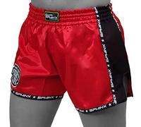 Kenneth J Lane SAK2-26, Pantaloncino Kickboxing Unisex Adulto, Rosso, XL