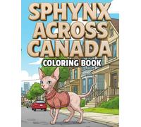 Sphynx Across Canada Coloring Book