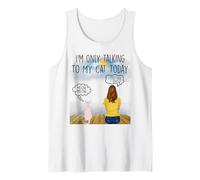 Sphynx Cat I'm Only Talking To My Cat Today Cats Lovers Canotta