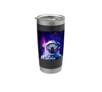 Sphynx Space Cat Astronaut Galaxy Funny Cats Lovers Bicchiere termico in acciaio inox doppia parete