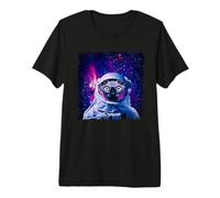 Sphynx Space Cat Astronaut Galaxy Funny Cats Lovers Maglietta Premium