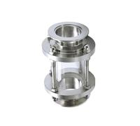 Spia di livello sotto vuoto KF16/KF25/KF40/KF50 - Finestra di osservazione da 30/40 mm, acciaio inossidabile SS304/316L, flangia Tri-Clamp for il monitoraggio delle condotte(SUS304,KF50)