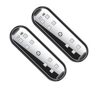 Spia LED Per Portiera Auto - Lampada Di Benvenuto Lampeggiante RGB Con Sensore Di Movimento E Supporto Magnetico | Indicatore Luminoso Di Sicurezza A Lunga Durata Della Batteria Per La Decorazione Del