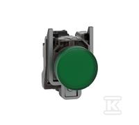 SCHNEIDER SPIA VERDE 230V LED INTEGRATO LUCE FISSA, XB4BVM3